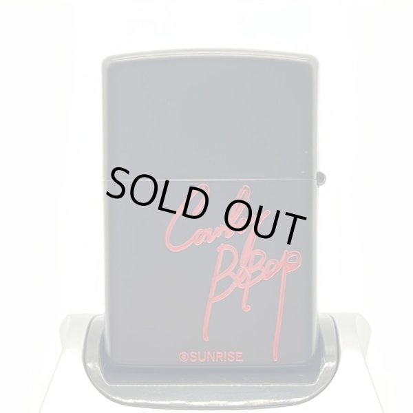 Photo4: Zippo Cowboy Bebop Swordfish Metal Matte Black Red Etching Japan Limited Oil Lighter (4)