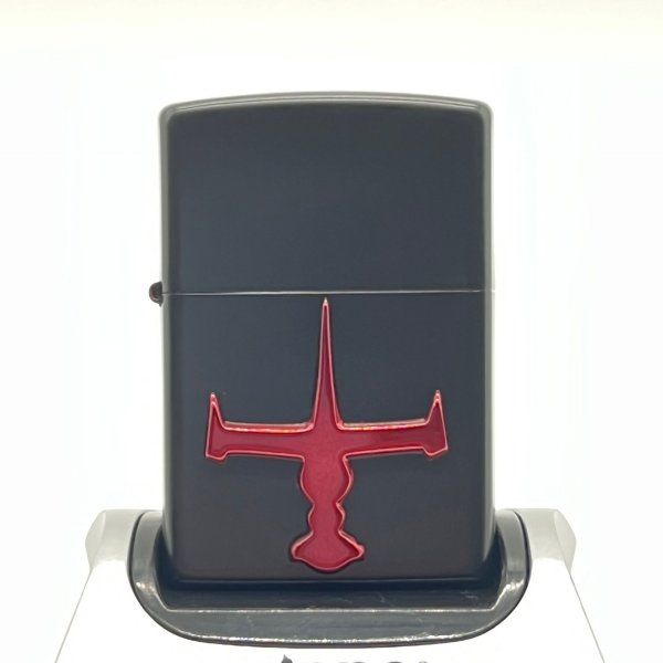 Photo3: Zippo Cowboy Bebop Swordfish Metal Matte Black Red Etching Japan Limited Oil Lighter (3)