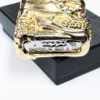 Photo6: Zippo Big Skull Face Full Metal Jacket Nickel Gold Barrel Japan Limited Heavy Weight Oil Lighter (6)