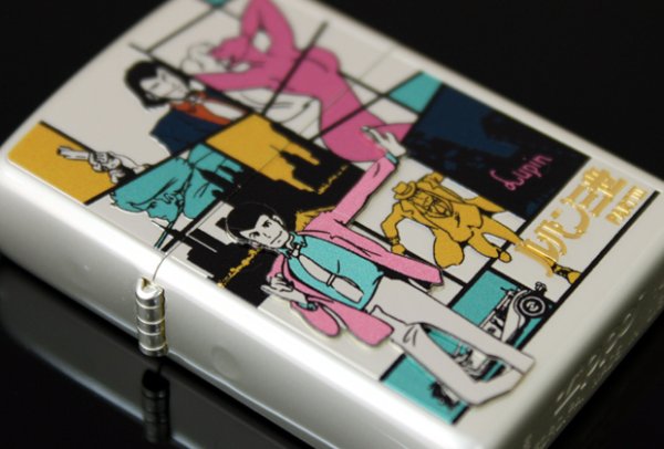 Photo6: Zippo Lupin the Third Original Manga 50th Anniversary Model Part III Both Sides Etching Japan Limited Oil Lighter (6)