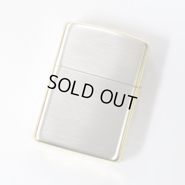 Photo2: Zippo Armor Case Arabesque 3-sides Etching Silver Gold Plating Japan Limited Oil Lighter (2)