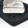 Photo4: Sterling Silver Zippo Bullet Holes Logos Both Sides Etching Oil Lighter (4)