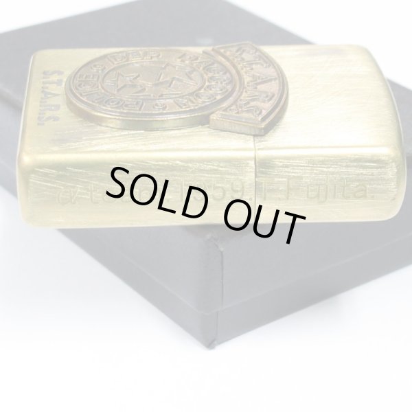 Photo4: Zippo BIOHAZARD S.T.A.R.S. Metal 20th Anniversary 3-sides Etching Used Finish Vintage Feeling Japan Limited Oil Lighter (4)