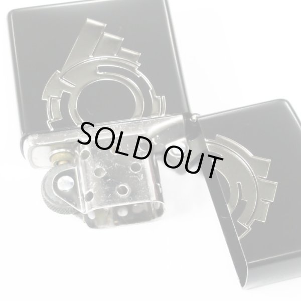 Photo3: Zippo 攻殻機動隊 STAND ALONE COMPLEX SAC Matte Black Silver Etching Japan Limited Oil Lighter (3)