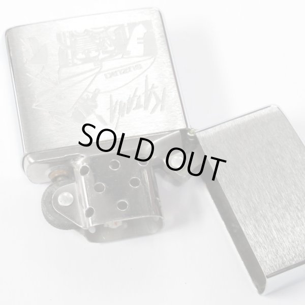 Photo3: Vintage Zippo Katana Suzuki Motorcycle Chrome Satena Etching Japan Limited Oil Lighter (3)