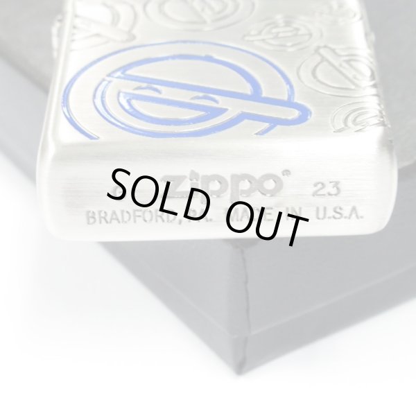 Photo5: Zippo 攻殻機動隊 STAND ALONE COMPLEX SAC The Laughing Man Oxidized Silver 3-sides Etching Japan Limited Oil Lighter (5)