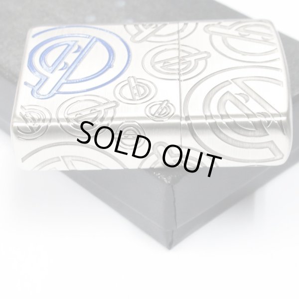 Photo3: Zippo 攻殻機動隊 STAND ALONE COMPLEX SAC The Laughing Man Oxidized Silver 3-sides Etching Japan Limited Oil Lighter (3)