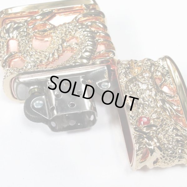 Photo3: Zippo Sky Dragon Tenryu Full Metal Jacket Heavy Weight Gold Japan Limited Oil Lighter (3)
