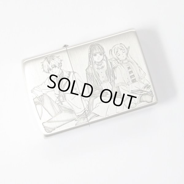 Photo2: Zippo Frieren Beyond Journey's End Oxidized Silver Both Sides Etching Japan Limited Japanese Anime Oil Lighter (2)