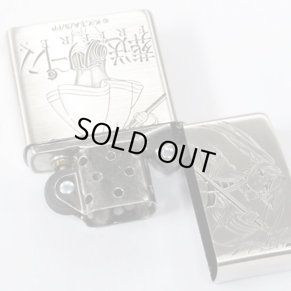 Photo3: Zippo Frieren Beyond Journey's End Oxidized Silver Both Sides Etching Japan Limited Japanese Anime Oil Lighter (3)