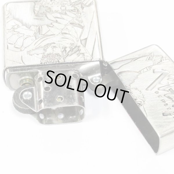 Photo3: Zippo BERSERK Guts Both Sides Etching Used Finish Feeling Japanese Anime Japan Limited Oil Lighter (3)