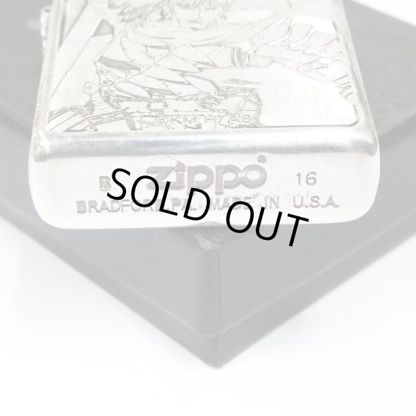 Photo4: Zippo BERSERK Guts Both Sides Etching Used Finish Feeling Japanese Anime Japan Limited Oil Lighter (4)