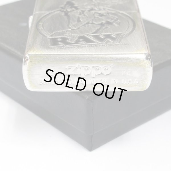 Photo4: Zippo Rockin'Jelly Bean RAW Girl Used Finish Feeling Japan Limited EROSTIKA Cool (4)