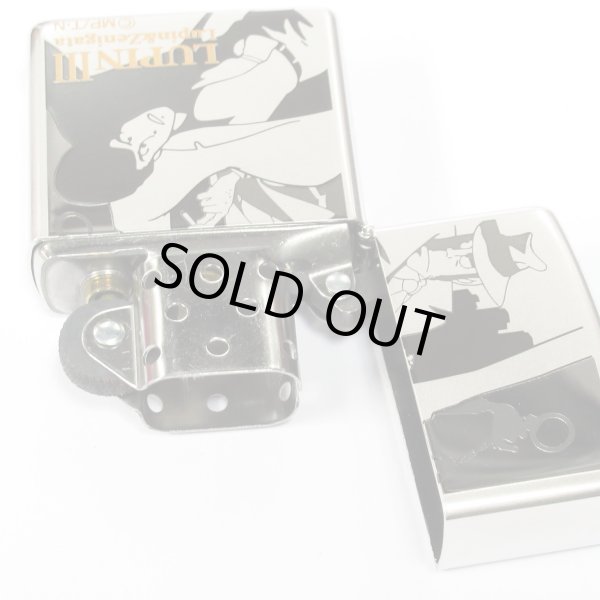 Photo3: Vintage Zippo Lupin the Third Zenigata 2008 Japan Limited Japanese Anime Oil Lighter (3)