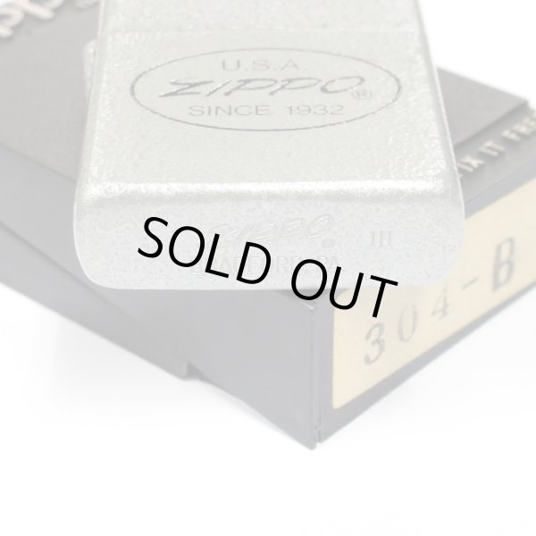 Photo4: Outlet Vintage Zippo Logo Design Italic Bottom 1987 Japan Limited Oil Lighter (4)