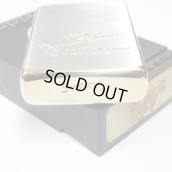 Photo4: Vintage Zippo James Dean Collection Italic Bottom Etching Silver Gold 1989 Japan Limited Oil Lighter (4)