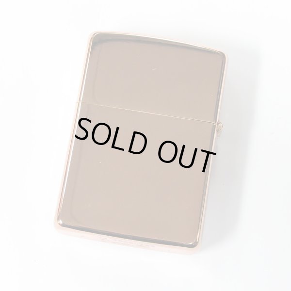 Photo2: Vintage Zippo American Eagle Etching Italic Bottom Pink Gold 1989 Japan Limited Oil Lighter (2)