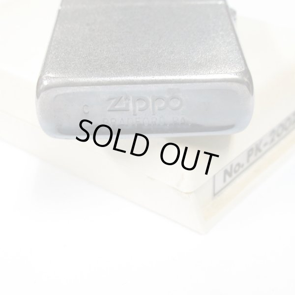 Photo4: Vintage Zippo Logo Design Chrome 1989 Oil Lighter (4)