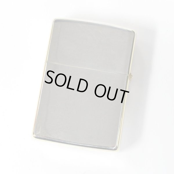 Photo2: Vintage Zippo 60th Anniversary Logo Italic Bottom Silver Gold 1991 Japan Limited Oil Lighter 0521/1000 (2)