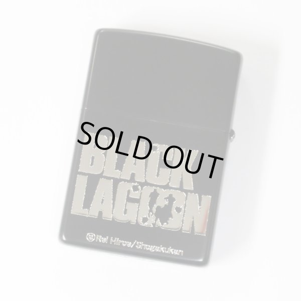 Photo2: Zippo BLACK LAGOON Balalaika Bai Ji-Shin Chang Matte Black Silver Etching Japanese Anime Japan Oil Lighter (2)