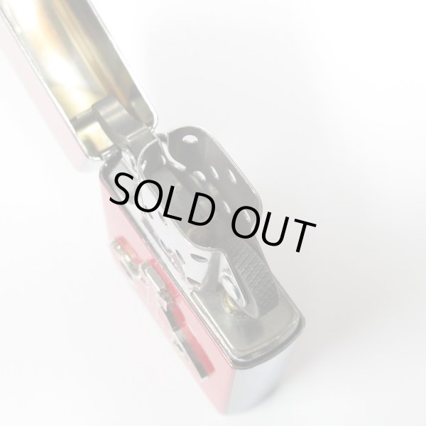 Photo7: Used Zippo Vivienne Westwood Enamel Red ORB Metal Japan Limited Oil Lighter (7)