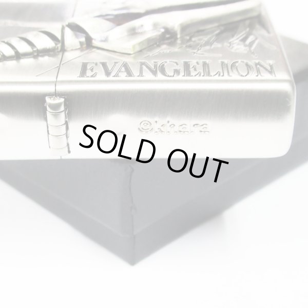Photo5: Zippo Evangelion Eva Spear of Longinus Metal Etching Oxidized Silver Plating Japan Limited Oil Lighter (5)