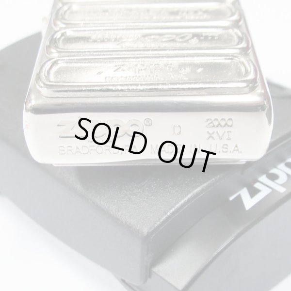 Photo4: Vintage Zippo Bottom Code Both Sides Metal Nickel 2000 Japan Limited Oil Lighter (4)