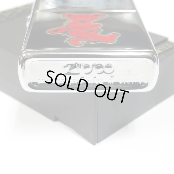 Photo4: Vintage Zippo Grateful Dead Red Dead Bear Chrome Mirror 1993 Japan Limited Oil Lighter (4)