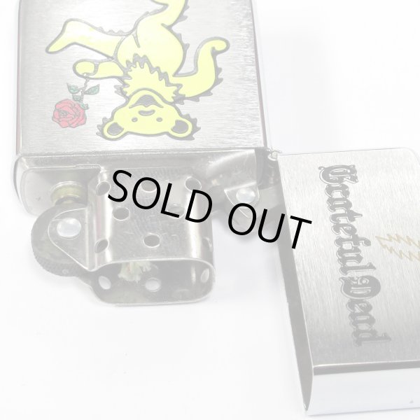 Photo3: Vintage Zippo Grateful Dead Yellow Dead Bear Chrome Satena 1994 Japan Limited Oil Lighter (3)