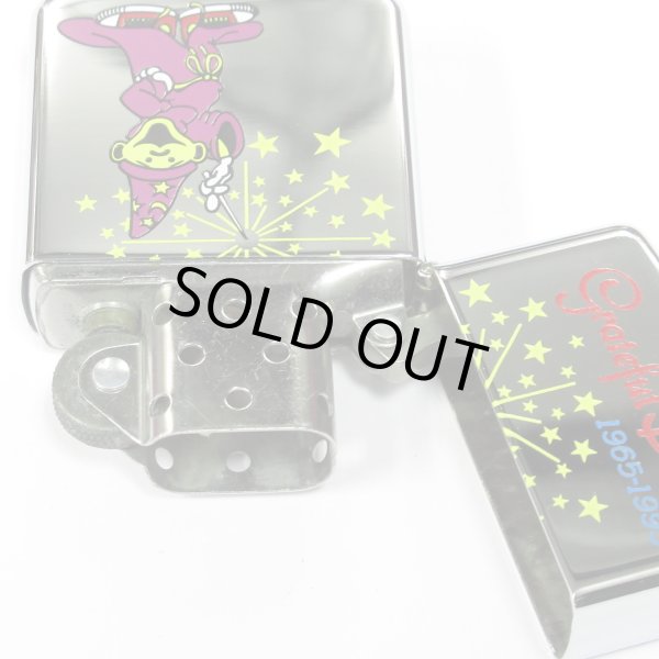 Photo3: Vintage Zippo Grateful Dead Dead Bear Chrome Mirror 1996 Japan Limited Oil Lighter (3)