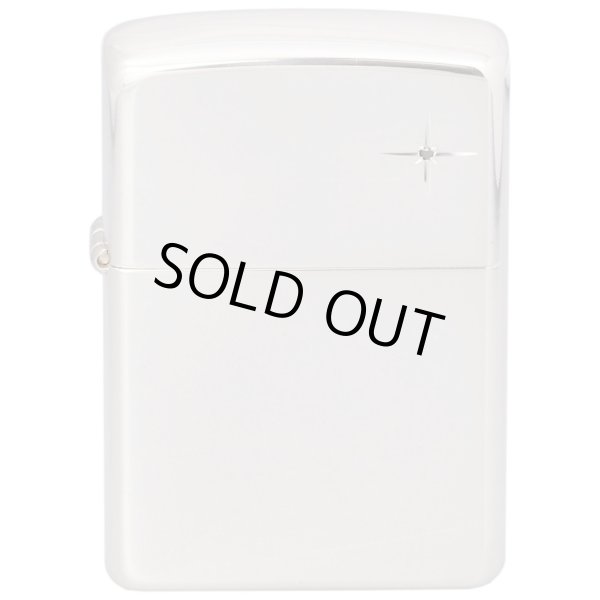 Photo1: Sterling Silver Zippo #15 Mirror Black Diamond Japan Limited Oil Lighter (1)