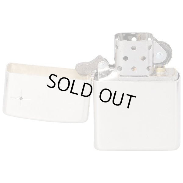 Photo2: Sterling Silver Zippo #15 Mirror Black Diamond Japan Limited Oil Lighter (2)