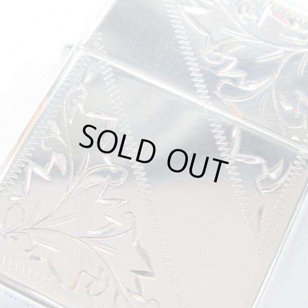 Photo5: Used Sterling Silver Zippo Arabesque Both Sides Hand Carved 2013 Japan Limited Oil Lighter (5)