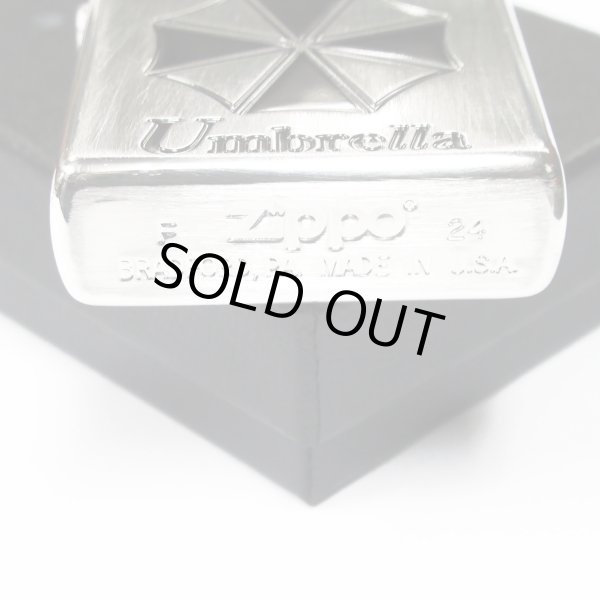 Photo4: Zippo BIOHAZARD Umbrella 3-sides Etching Used Finish Vintage Feeling Japan Japan Limited Oil Lighter (4)