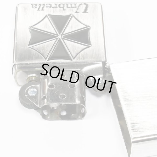 Photo3: Zippo BIOHAZARD Umbrella 3-sides Etching Used Finish Vintage Feeling Japan Japan Limited Oil Lighter (3)