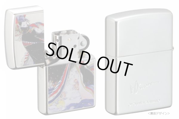 Photo4: Zippo Aoi no Ue The Tale of Genji Kimono Amano Yoshitaka Both Sides Etching Japan Limited Oil Lighter (4)
