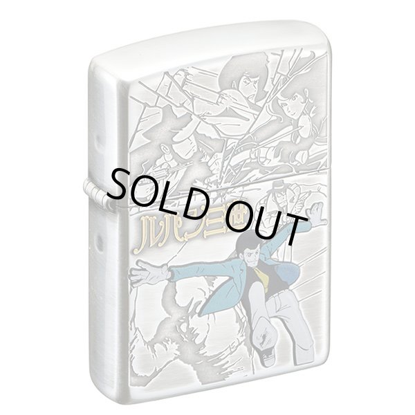 Photo2: Zippo Lupin the Third Original Manga 50th Anniversary Model Part 1 Both Sides Etching Japan Limited Oil Lighter (2)