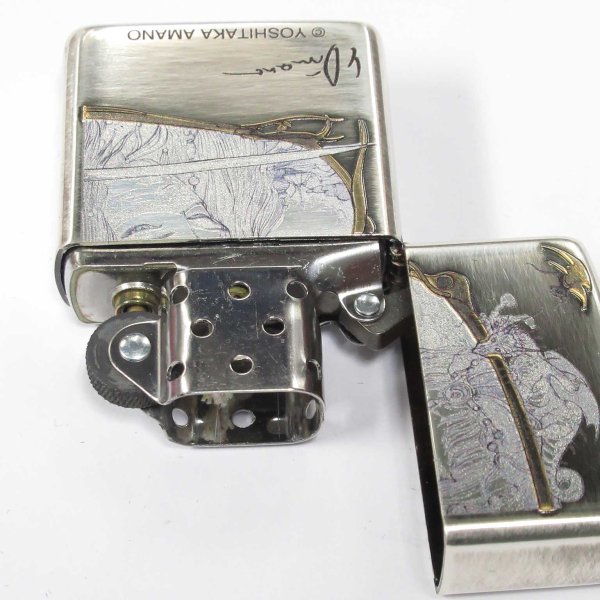 Photo3: Final Fantasy Zippo Amano Yoshitaka Collection No.04 Armor Case Japan Limited (3)