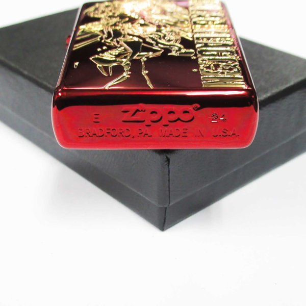 Photo4: Zippo BLACK LAGOON Balalaika Hotel Moscow Ion Red Gold Etching Japanese Anime Japan Limited Oil Lighter (4)