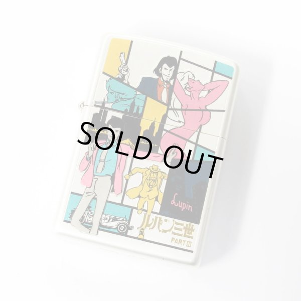 Photo1: Zippo Lupin the Third Original Manga 50th Anniversary Model Part III Both Sides Etching Japan Limited Oil Lighter (1)