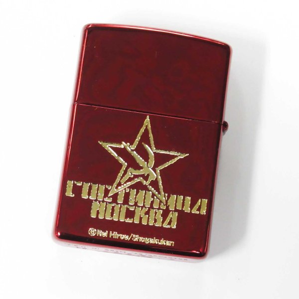 Photo2: Zippo BLACK LAGOON Balalaika Hotel Moscow Ion Red Gold Etching Japanese Anime Japan Limited Oil Lighter (2)