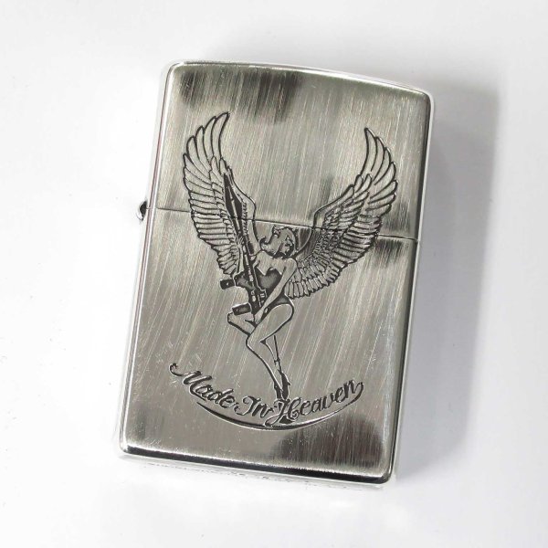 Photo1: Zippo BIOHAZARD RE:2 Resident evil 2 Made in Heaven CAPCOM Used Finish Vintage Feeling Japan Limited Oil Lighter (1)