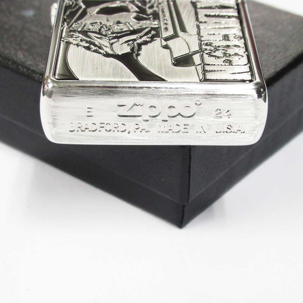 Photo4: Zippo BLACK LAGOON REVY Both Sides Etching Used Finish Feeling Japanese Anime Japan Limited Oil Lighter (4)