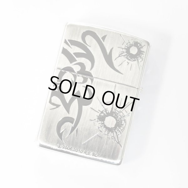 Photo2: Zippo BLACK LAGOON REVY Both Sides Etching Used Finish Feeling Japanese Anime Japan Limited Oil Lighter (2)