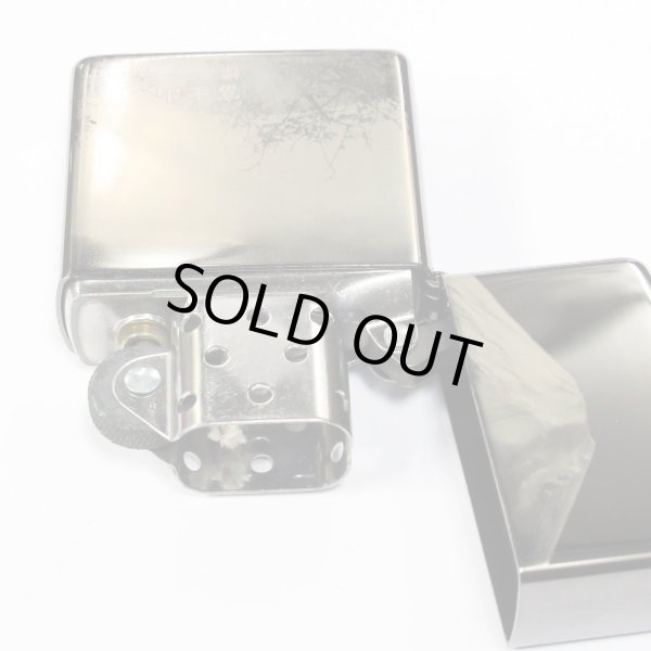 Photo3: Vintage Zippo Mt.Fuji 3776m Laser Engraving Black Titanium Japan Limited Oil Lighter (3)