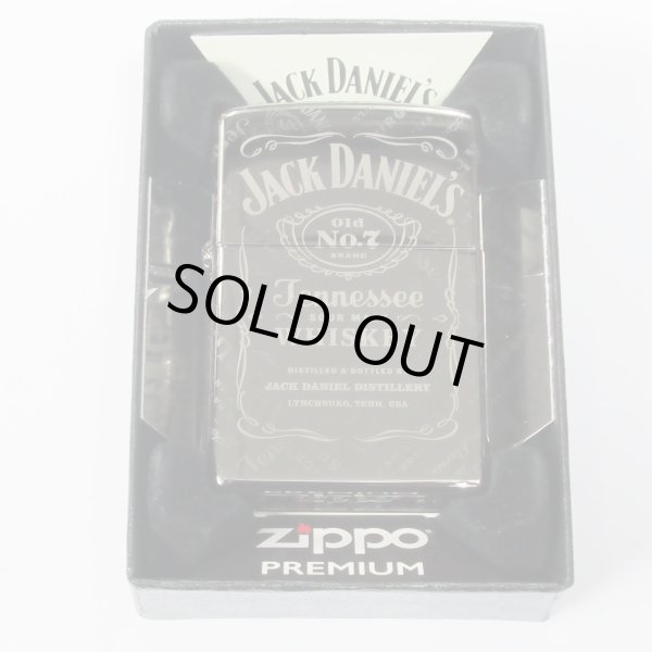 Photo7: Zippo Jack Daniel's 4-sides Laser Engraving Black Ice Oil Lighter (7)
