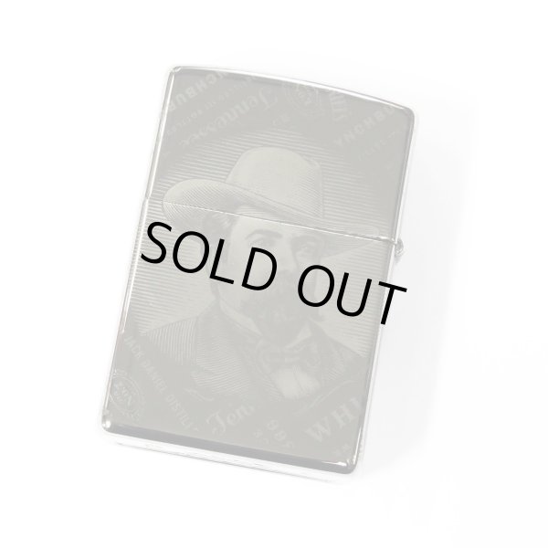 Photo2: Zippo Jack Daniel's 4-sides Laser Engraving Black Ice Oil Lighter (2)