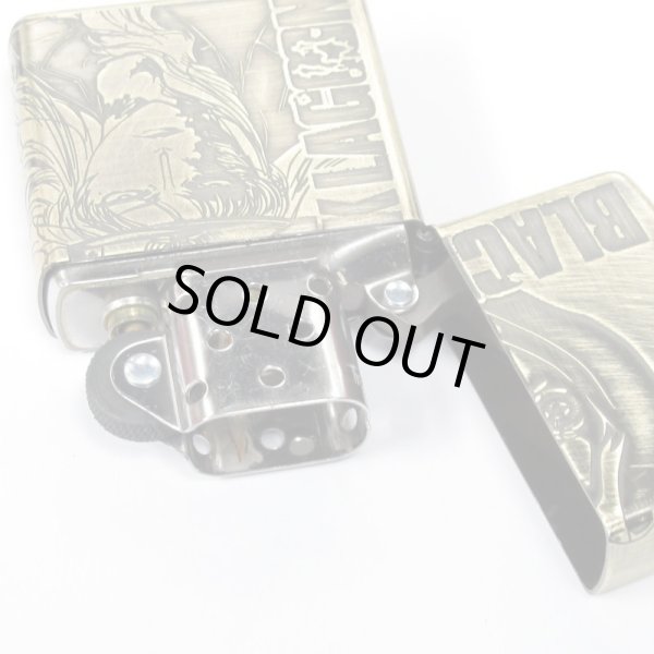 Photo5: Zippo BLACK LAGOON BALALAIKA 3-Sides Etching Used Finish Feeling Japanese Anime Japan Limited Oil Lighter (5)