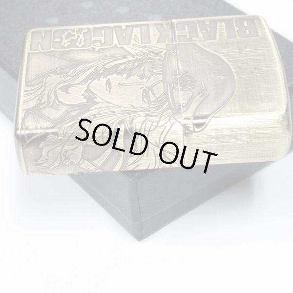 Photo3: Zippo BLACK LAGOON BALALAIKA 3-Sides Etching Used Finish Feeling Japanese Anime Japan Limited Oil Lighter (3)