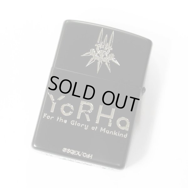 Photo2: Zippo NieR:Automata A2 SQUARE ENIX Matte Black Silver Both Sides Etching Japan Limited Oil Lighter (2)